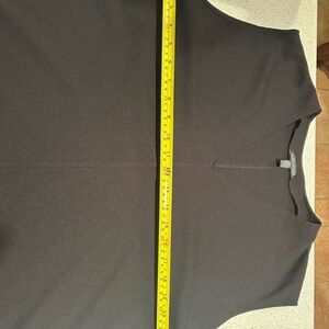 Eileen Fisher Black Sleeveless Dress